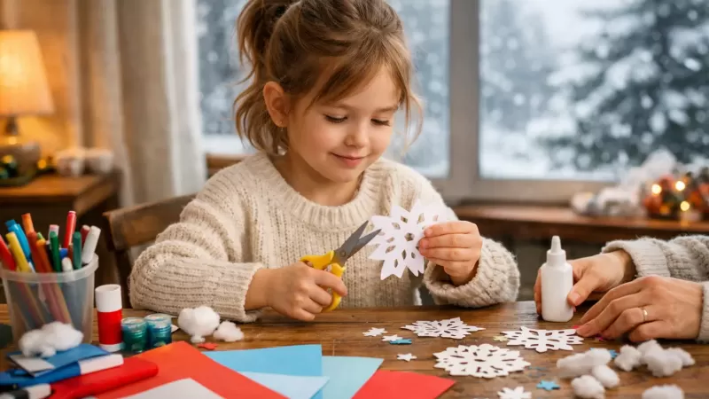 6 activitati educative si distractive pentru copii in ianuarie