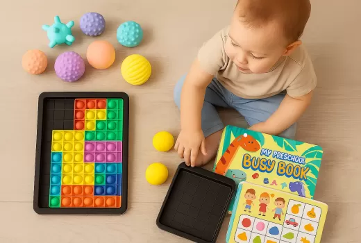 Joaca prin simturi: Activitati senzoriale pentru copii