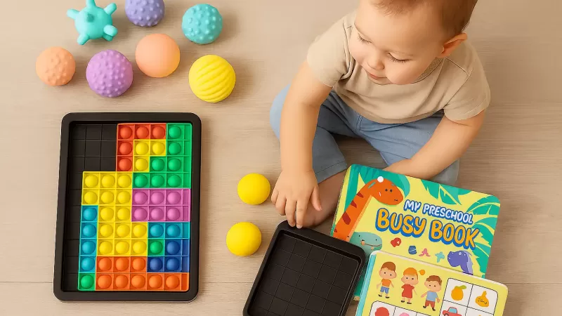 Joaca prin simturi: Activitati senzoriale pentru copii