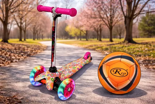 Miscare usoara in aer liber pentru copii la inceput de primavara