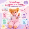 Papusa care plange cand suzeta este scoasa, 30 cm , 3 ani+