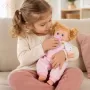 Papusa bebe RCO care plange cu suzeta, hainute roz, 30 cm, 3 ani