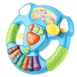Jucarie volan interactiv cu activitati, sunete si lumini