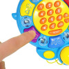 Telefon interactiv de jucarie cu lumini, muzica si sunete de animale, Albastru
