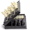 Jocul 3 in 1 de sah, table si dame magnetic, 25 cm