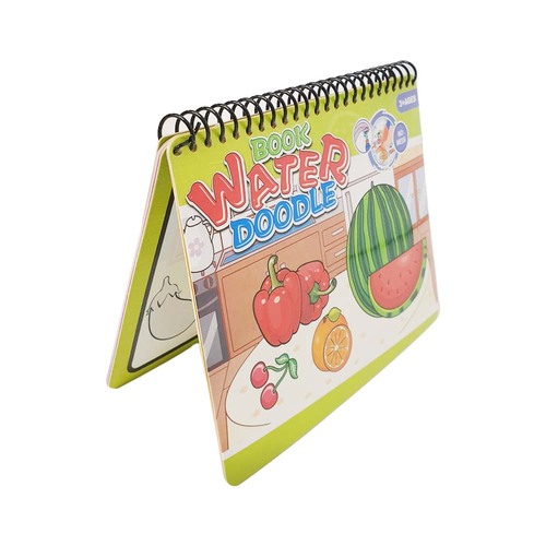 Carte de colorat (reutilizabila) cu apa