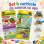 Set 4 Carti de Colorat cu Apa, Reutilizabile, 4 Markere pe Baza de Apa, 4 Activitati Educative, 3+ Ani