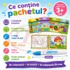 Set 4 Carti de Colorat cu Apa, Reutilizabile, 4 Markere pe Baza de Apa, 4 Activitati Educative, 3+ Ani