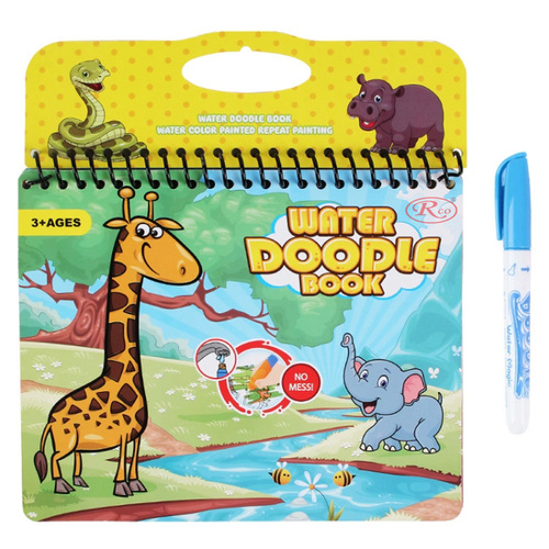 Carte de colorat (reutilizabila) cu apa