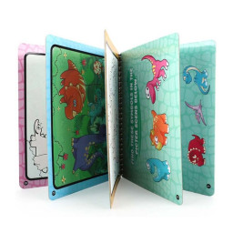 Carte de colorat (reutilizabila) cu apa