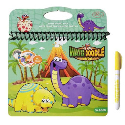 Carte de colorat (reutilizabila) cu apa