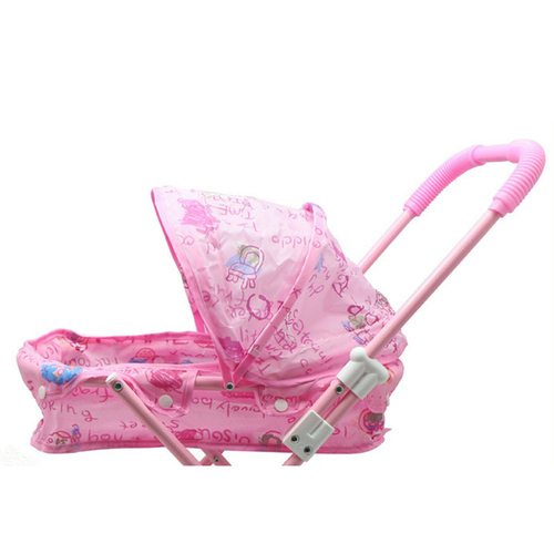 Carucior cu roti mari duble pentru papusi