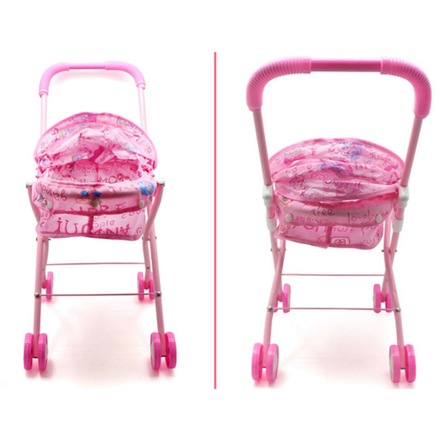 Carucior cu roti mari duble pentru papusi