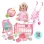 Set Papusa Interactiva cu 12 Sunete si 16 Accesorii 