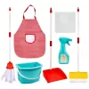 Set de curatenie pentru copii, 7 piese, multicolor, 3+ ani