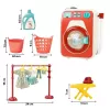 Masina de Spalat Interactiva cu Accesorii pentru Copii, 3 Programe, Lumini si Sunete 