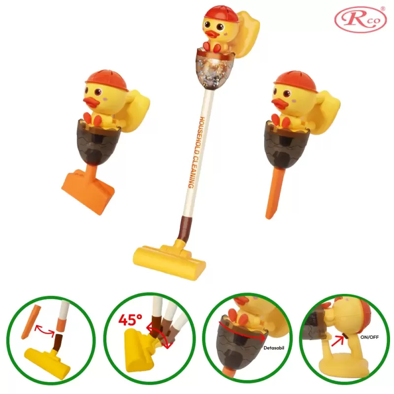 Set Jucarie Aspirator Vertical Ratusca pentru Copii