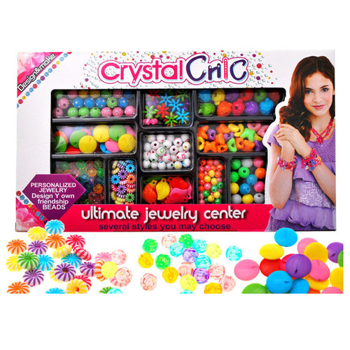 Set de confectionat bratari, 11 Tipuri de Margele, Multicolor