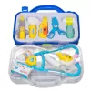 Set Trusa Doctor Copii – Kit Medical Interactiv cu Sunete si Lumini, Accesorii Complete, Albastru