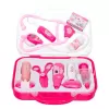 Set Trusa Doctor Copii – Kit Medical Interactiv cu Sunete si Lumini, Accesorii Complete, Roz