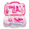Set Trusa Doctor Copii – Kit Medical Interactiv cu Sunete si Lumini, Accesorii Complete, Roz