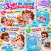 Trusa medicala de jucarie pentru copii, set doctor cu 14 piese, stetoscop si valiza