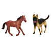 Set Animale de la Ferma, 10 Figurine din Cauciuc