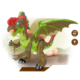 Dinozaur cu aripi, lumini, sunete si miscari realiste, 29.5 cm