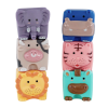 Set 6 cuburi moi cu margini rotunjite pentru bebelusi, Animale 3D, 6 luni+