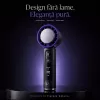 Ventilator de Mana Fara Lame, Ultra-Compact, cu Racire Instanta in 3 Trepte, Reglaj Fin in 100 Niveluri, Motor 14000 RPM, Display Digital, Baterie 4000 mAh, USB-C, Negru