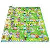 Covoras de joaca termoizolant cu doua fete, Traseu si Litere, 180 x 200 x 0.8 cm