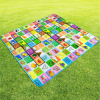 Covoras de joaca termoizolant cu doua fete, Litere si Animalute Simpatice, 180 x 200 x 0.8 cm