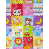 Covoras de joaca termoizolant cu doua fete, Colorat, 180 x 200 x 0.8 CM