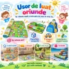 Covoras de joaca pentru bebelusi si copii, moale, hipoalergenic, reversibil, multicolor, potrivit pentru interior si exterior