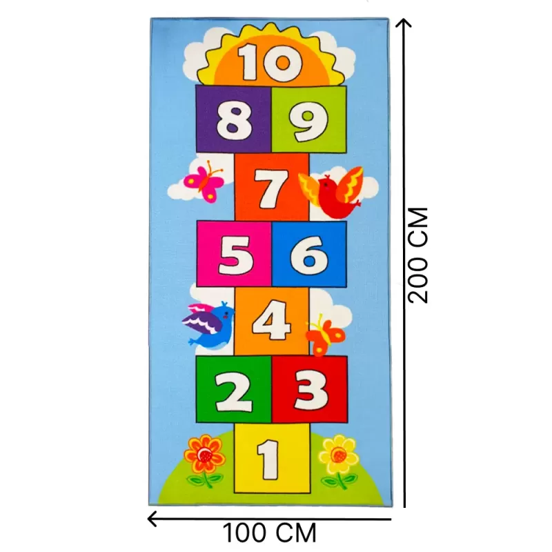 Covor copii antiderapant cu model Sotron – 200x100 cm