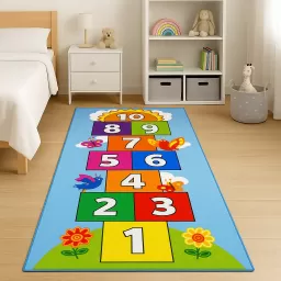 Covor copii antiderapant cu model Sotron – 200x100 cm