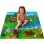 Covoras Puzzle din Spuma EVA de joaca pentru copii, 60 x 60 cm, 4 piese - Lumea animalelor