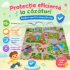 Covoras Puzzle din Spuma EVA de joaca pentru copii, 60 x 60 cm, 4 piese - Oraselul Vesel