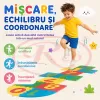Set sotron din spuma EVA pentru copii, cu cifre, culori si placi puzzle moi