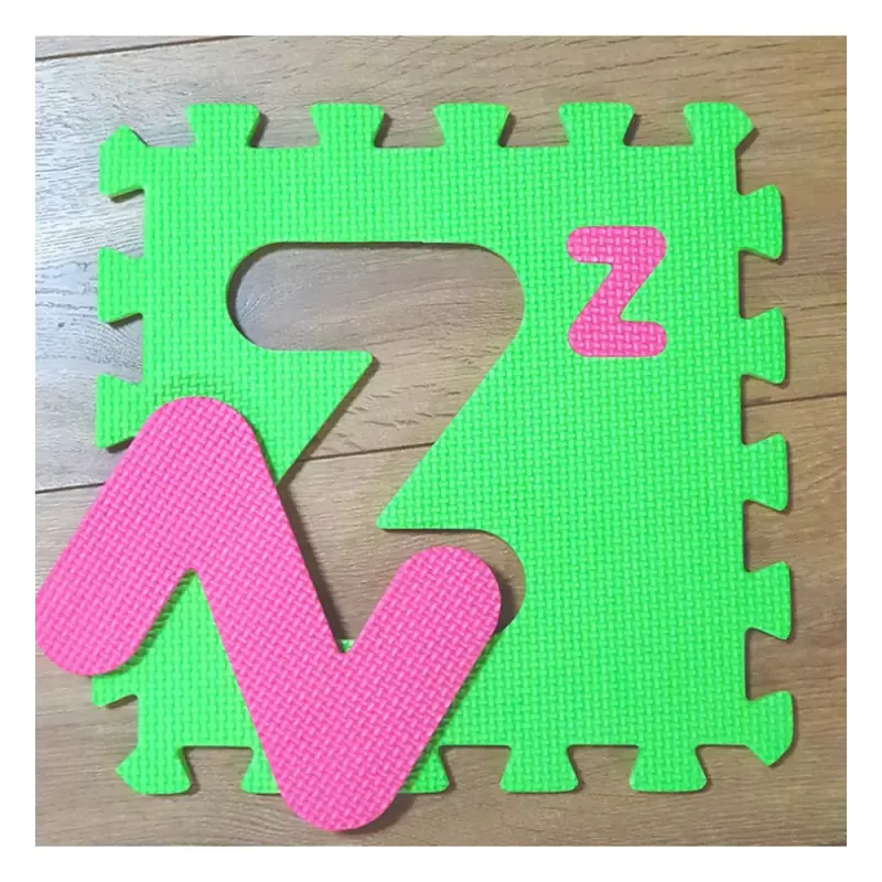 Covor puzzle termic si educativ cu literele alfabetului 26 piese A-Z