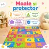 Covor puzzle termic si educativ cu literele alfabetului 26 piese A-Z