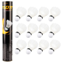 Set 12 Fluturasi badminton din pene FLOTT