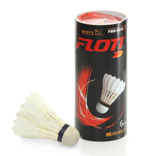 Set 3 Fluturasi badminton din pene FLOTT