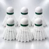 Set cu 6 fluturasi pentru badminton din nylon si cap din spuma