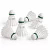 Set cu 6 fluturasi pentru badminton din nylon si cap din spuma