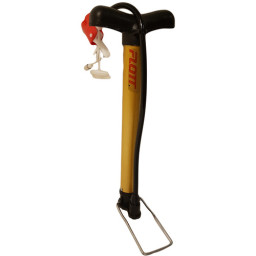 Pompa aer manuala marca FLOTT cu furtun 40 cm si suport picior