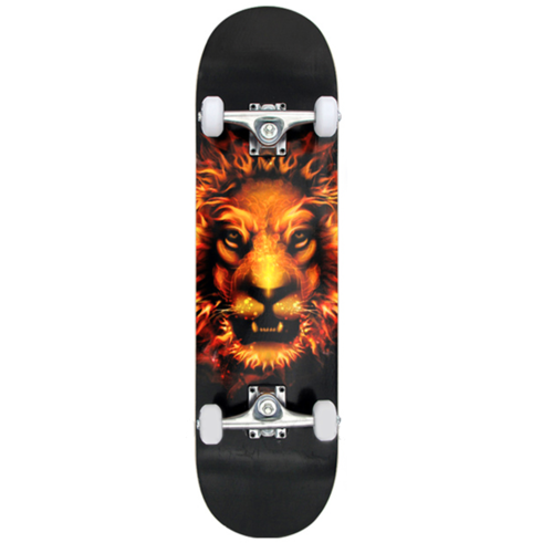 Skateboard din lemn FLOTT, Lion