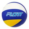 Minge volei FLOTT, marime 5, PVC Laminat, 8 panouri colorate, Galben