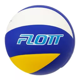 Minge volei FLOTT, marime 5, PVC Laminat, 8 panouri colorate, Galben