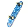 Skateboard din lemn RCO, Albastru cu Lumina